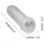 Funda transparente extension para pene BF-20822
