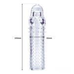 Funda transparente extension para pene BF-21024