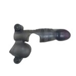 Funda para pene con 3 vibraciones .de glande,testiculos y estimula clitoris HW350A