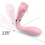 Vibrador flexible con funcion sexo oral ,estimula clitoris BF-13063