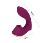 Vibrador con succionador de alta velocidad BF-13073