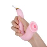 Vibrador, Estimulador de punto G y Clítoris *BF-13080-rosa