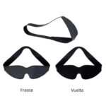 Accesorios de sombra con venda para los ojos, máscara de ojos ajustable de ambos lados, juguete sexual para pareja, BDSM, dormitorio, Bondage, tienda erótica para dormir *BF-40332J
