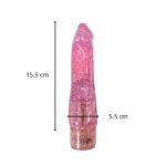 Dildo de Silicona flexible  Rosa*BF 13051