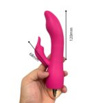 Vibrador de movimiento para punto ¨G¨ y Clítoris HB17101