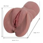 Masturbador masculino Tipo Vagina Morena para hombres *BF-21017
