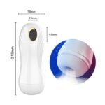Masturbador de succión con vibración automática para hombres, juguete sexual de bolsillo *HB2104