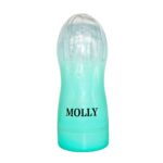 Masturbador para adultos, Vagina transparente suave para hombres *HB2202-1-verde