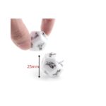 Dados de 8 lados,cubo de posicion de amor grabado juego para pareja BF-40811