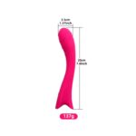 Vibrador consolador para mujer, masturbador de empuje Vaginal, masajeador de punto G, tapón Anal, Silencioso *BF-13099