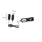Vibrador consolador para mujer, masturbador de empuje Vaginal, masajeador de punto G, tapón Anal, Silencioso color Negro *SSI-RT39-negro