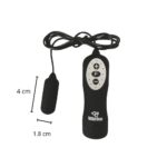 Vibrador consolador para mujer, masturbador de empuje Vaginal, masajeador de punto G, tapón Anal, Silencioso color Negro *SSI-RT14
