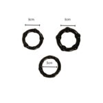 Anillos de silicona para Pene *BF-20024-negro