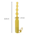 Tapón Anal de silicona súper largo para hombre y mujer, Bola de cuentas, juguete sexual para principiantes *MXG-31012
