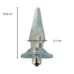 Tapón Anal de silicona para hombres y mujeres, masajeador de próstata Bdsm, consolador erótico, arnés vibrador, Juguetes sexuales, Sex Shop *BF-30026V-azul