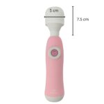 Potente vibrador de punto G para mujer, estimulación del clítoris, varita mágica Av, masajeador vaginal, consolador masturbador, Juguetes sexuales eróticos para adultos *WOD-0026-rosa