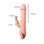 Vibrador de Conejo para mujer, estimulador de clítoris, punto G de silicona, potente consolador 2 en 1, masturbación femenina, Juguetes sexuales, productos para adultos *MXG-13121