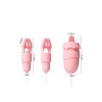 Nueva pinzas electrica para senos,vibrador para pezones juguetes sexuales para lamer *NV-008-A3