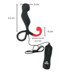 Vibrador Anal en forma de “R” *WOE 0024