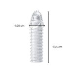 Funda transparente extensión para pene *BF-21025