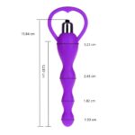 Masturbador con 10 modos para mujer, juguete sexual, vibrador Anal, tapones de silicona suave *BF-13068