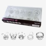 Piezas de Succionador de estimulación para pezones, *SSI-AT23-transparente